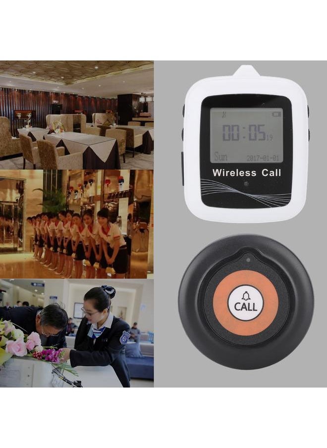 Waiter Calling System Wireless Pagers Watch Receiver   10 Customer Beepers