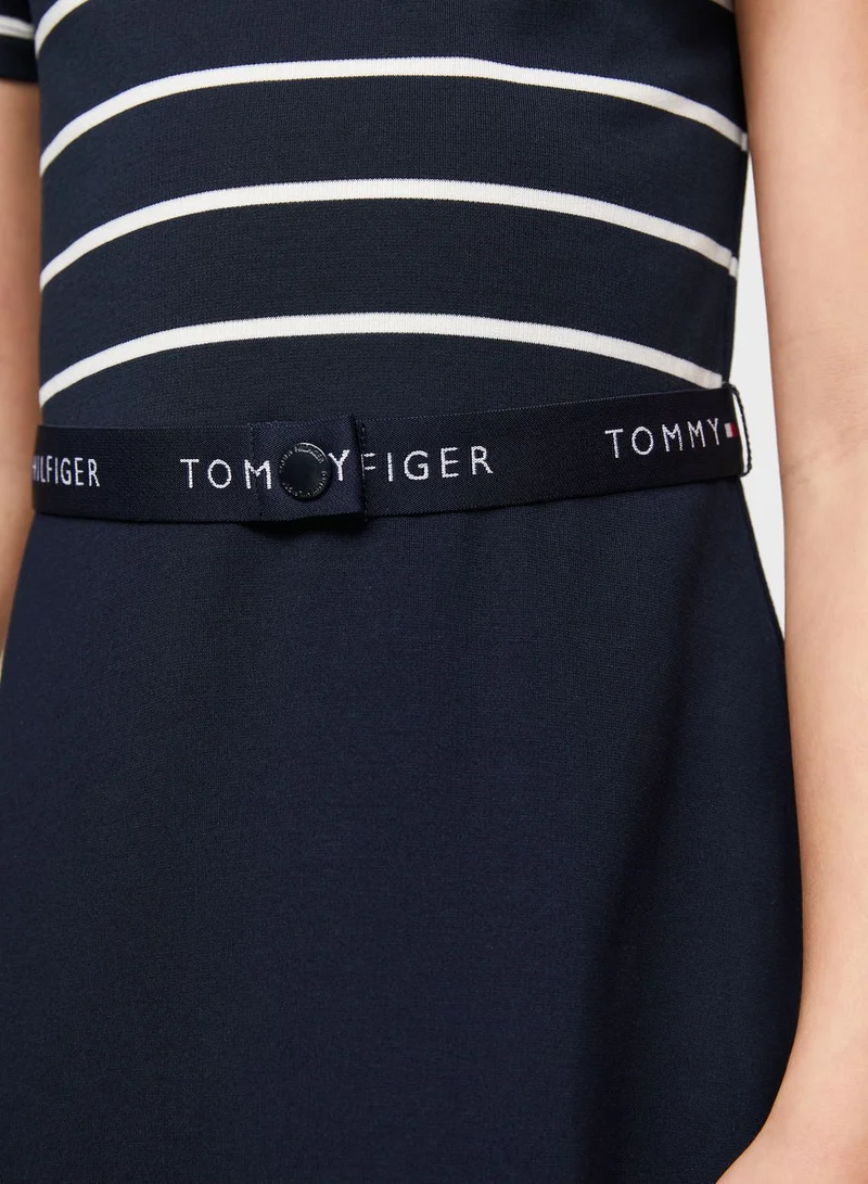 TOMMY HILFIGER Striped Knit Dress