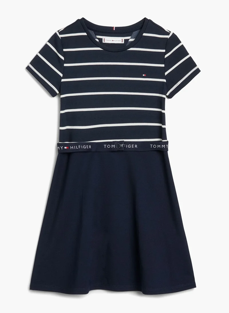 TOMMY HILFIGER Striped Knit Dress