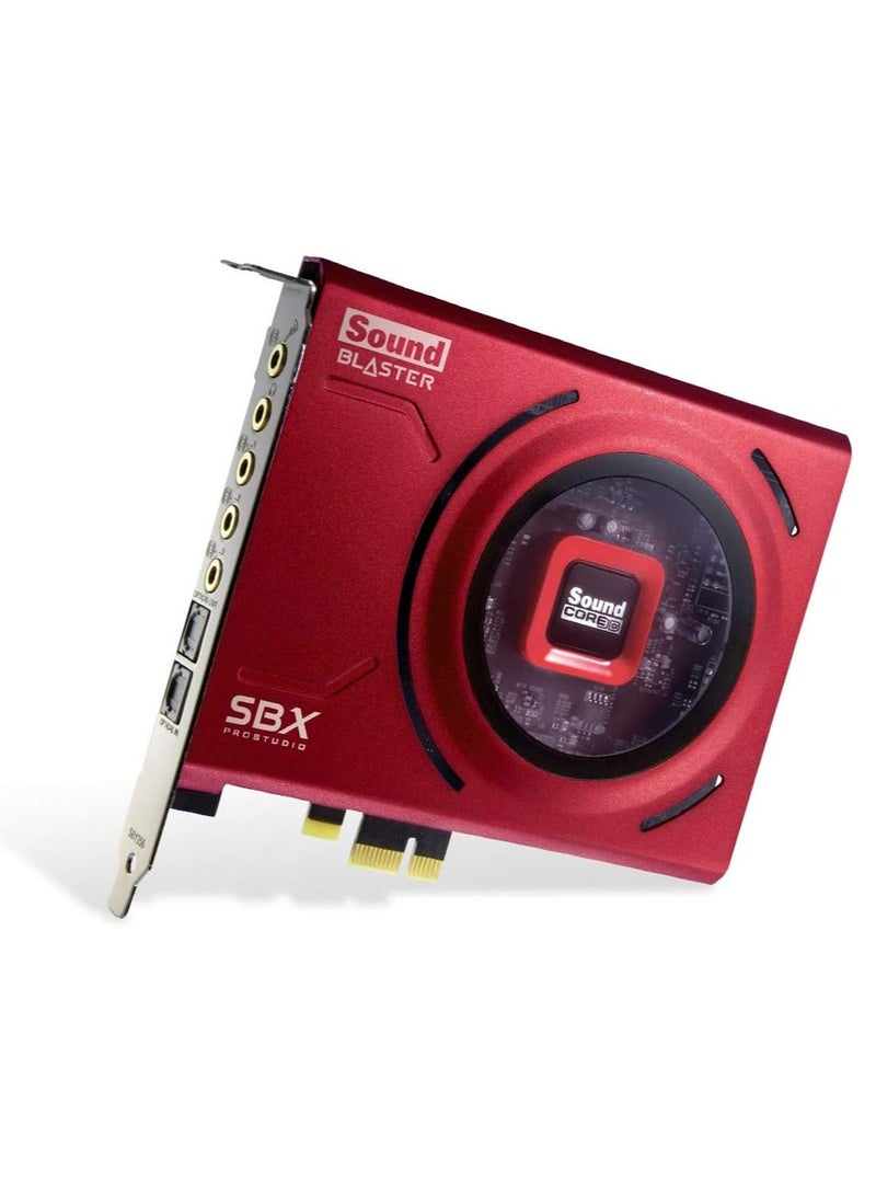 Creative Sound Blaster Z SE Internal PCI-e Gaming Sound Card and DAC, 24-bit / 192 kHz, 116 dB SNR, ASIO, 600Ω Headphones Amp, Mic EQ, Discrete 5.1 / Virtual 7.1, Supports Dolby Digital Live, DTS  - Image 1