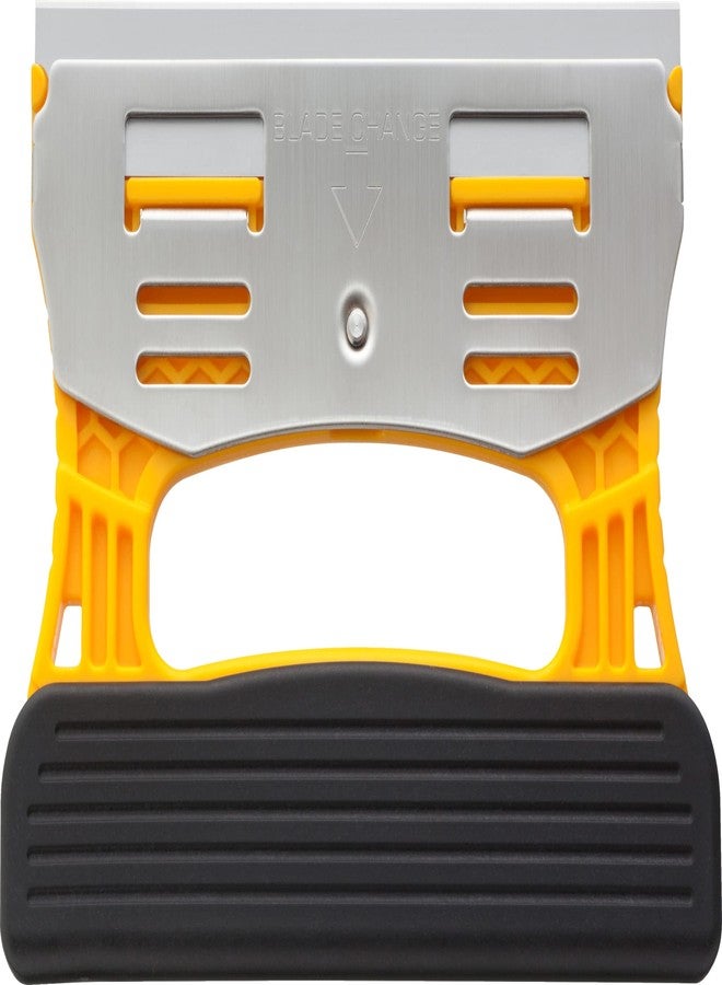 OLFA 120mm Multi Grip Razor Scraper (GSR-1/3B) - Stainless Steel Razor Blade Scraper Tool with Blade Guard & Non Slip Handle for Glass, Paint, Floors, Replacement Blades: OLFA 120mm GSB-1S Blades - Image 4