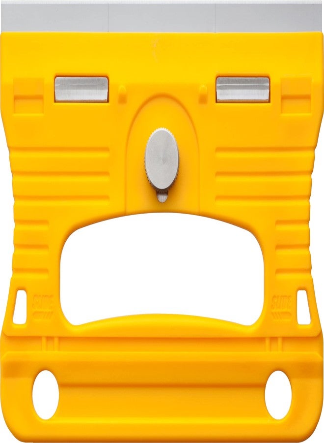 OLFA 120mm Multi Grip Razor Scraper (GSR-1/3B) - Stainless Steel Razor Blade Scraper Tool with Blade Guard & Non Slip Handle for Glass, Paint, Floors, Replacement Blades: OLFA 120mm GSB-1S Blades - Image 5