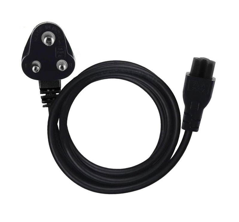 Laprite Power Cable for Laptop Chargers 1 Meters - 3 Pin Indian Plug - Image 5