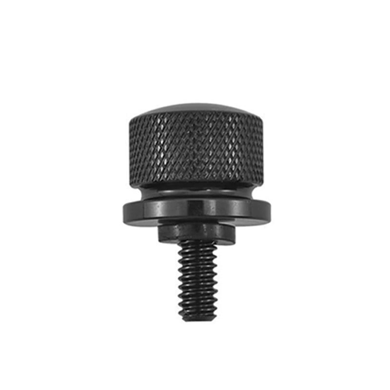 Quick Release Rear Fender Seat Bolt Nut Kit Motorcycle Mount Screw Black - Image 2