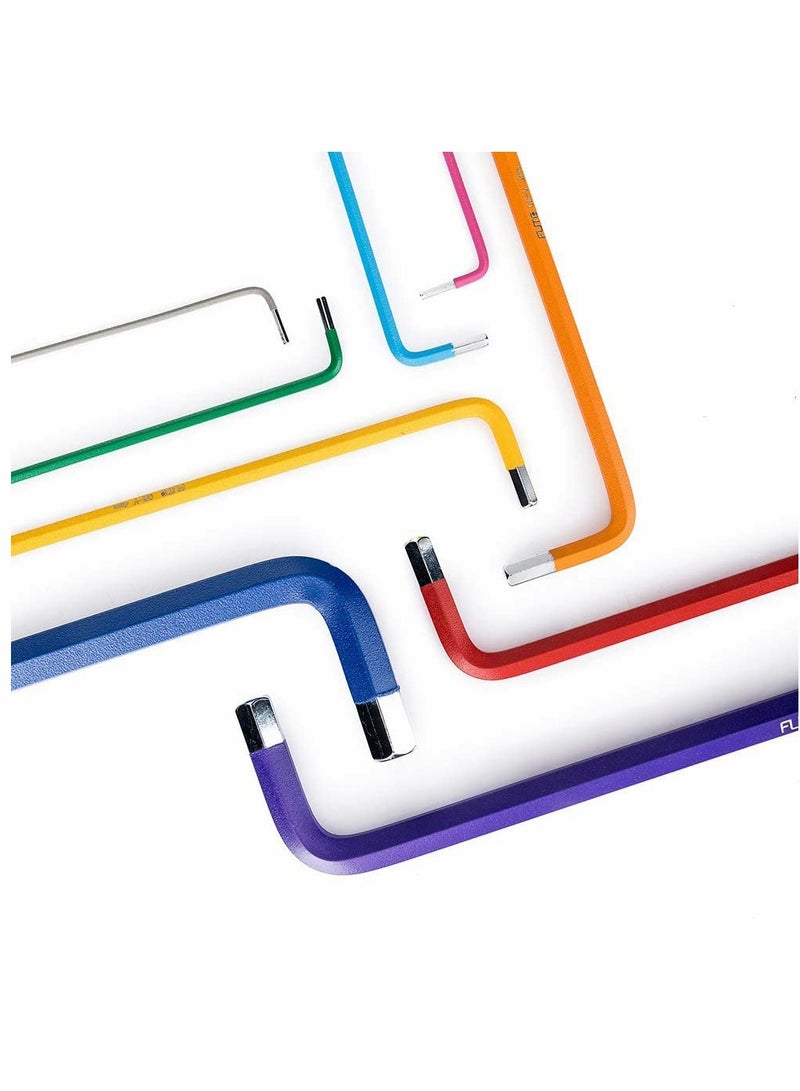 Zikra Metric Long Arm Hexagon Wrench Tools Set with Ball End, Alloy Steel L-Keys Wrenches for Bike and Motorcycle Maintenance, 9pcs - Image 4