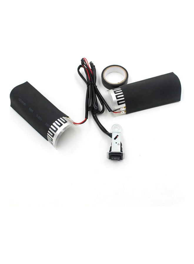 Electric Heating Handlebar Warmer With Grip Warmer Heated Grip - Image 2