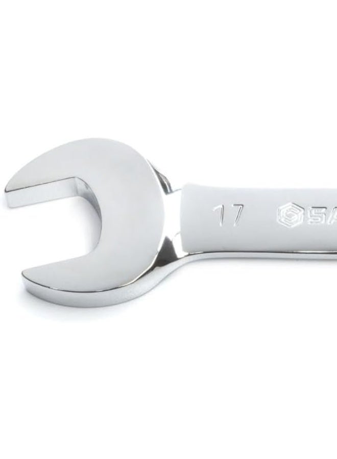 Sata, 7 Pc. Stubby Combination Wrench Set - 10, 11, 12, 13, 14, 17, 19 Mm - Image 4