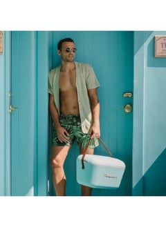 Polarbox Lightweight Durable Cooler Box with Adjustable Leather Strap Turquoise and Baby Rose 20 L 8436582992105  - Image 2