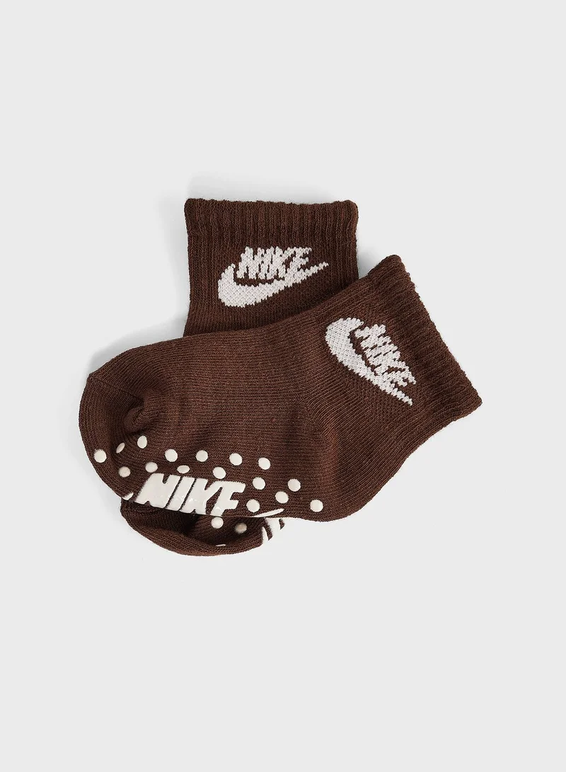 Nike Infant 3 Pack Grip Socks