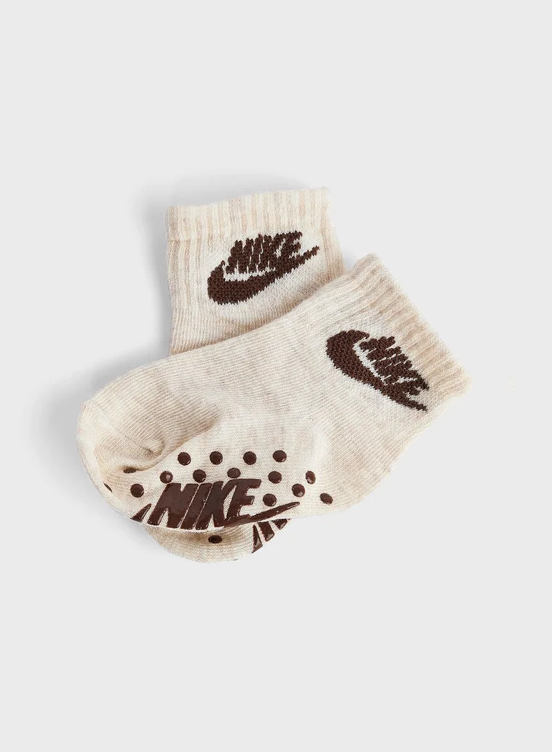 Nike Infant 3 Pack Grip Socks