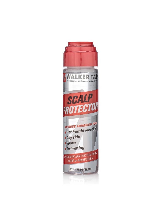 Walker Tape Scalp Protector Dab-On 1.4 fl oz | Adhesive Booster for Wigs & Hair Systems | Protects Sensitive Skin | Humidity Resistant Barrier | Improves Hold Time | For Oily Skin - Image 1