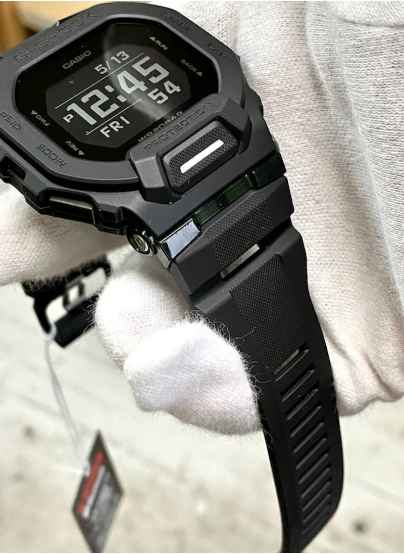 G-SHOCK Digital Black Dial Resin Band Men's Watch GBD-200UU-1DR  - Image 5