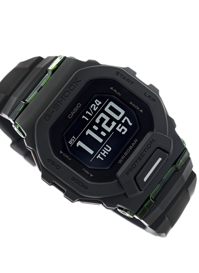 G-SHOCK Digital Black Dial Resin Band Men's Watch GBD-200UU-1DR  - Image 4