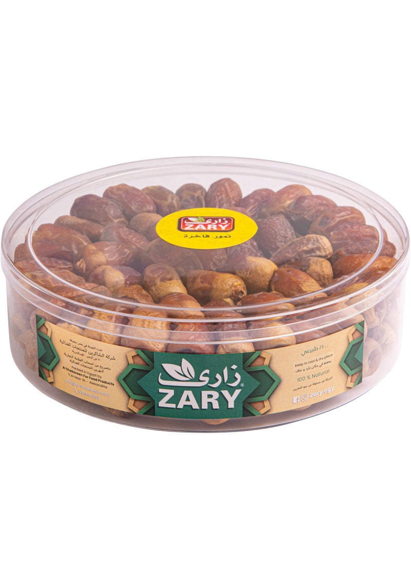 زاري - تمر فاخر 1 ك عبوة شفافة - Image 1