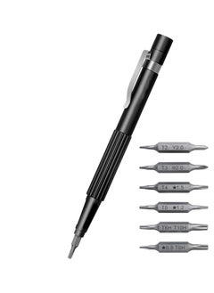 CMGTYYD 13-in-1 Precision Screwdriver, Multi-Bit Small Screwdriver Set,Mangetic Pen Shape Pocket Screwdriver with Torx T5 T6 T8 T10, Pentalobe P5, Triwing Y00, for Phone, Computer, Laptop, Watch, Eyeglass  - Image 1