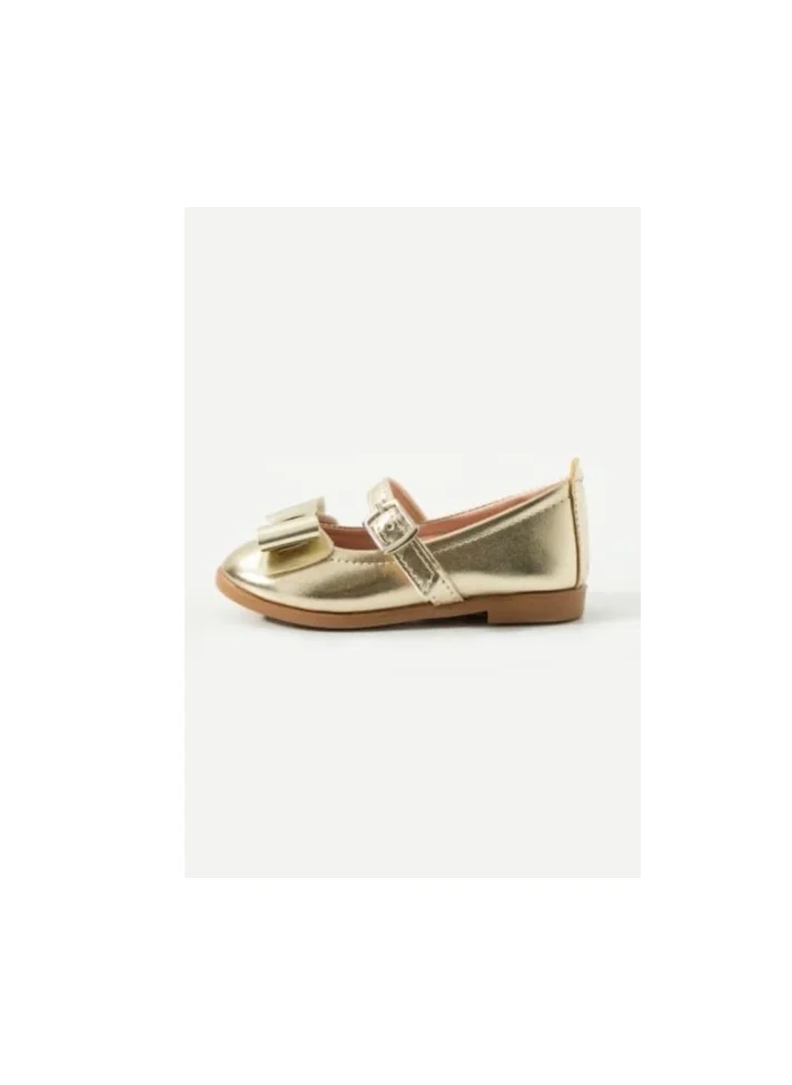 VIA BAMBINO Girl Shoes B-190 Gold