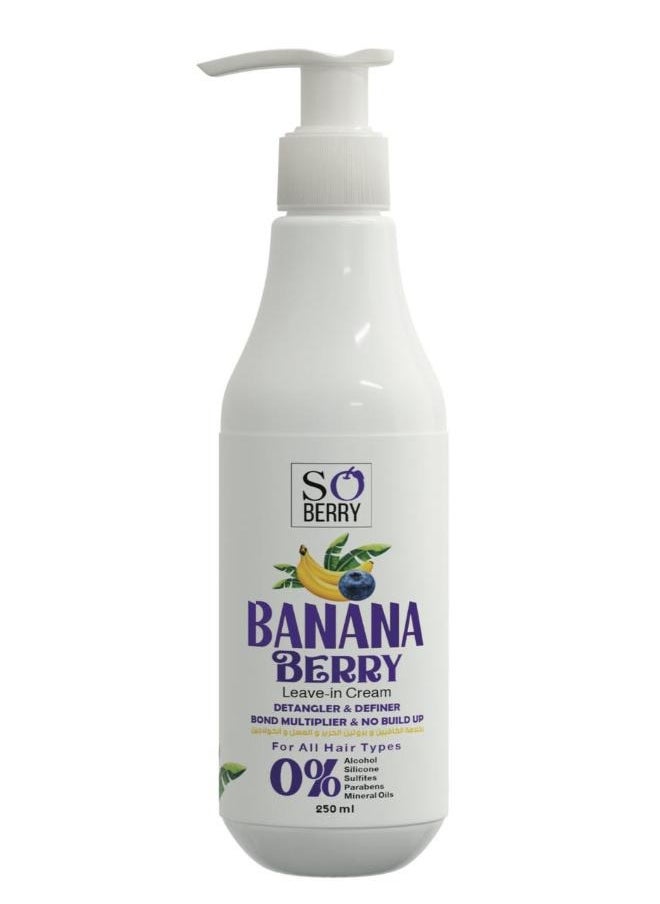 Soberry - Leave in Banana Berry Medicinal 250ml. - Image 1