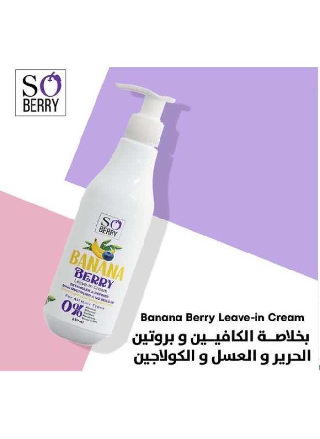 Soberry - Leave in Banana Berry Medicinal 250ml. - Image 1