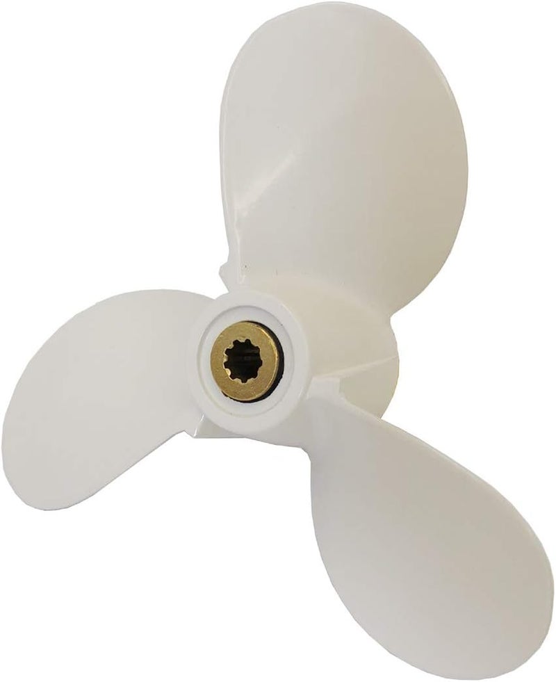 COPKINGO Boat Propeller for Yamaha Outboard Engines 4HP 5HP 6HP - 7 1/2" Diameter x 8" Pitch - Image 5