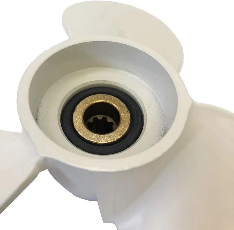 COPKINGO Boat Propeller for Yamaha Outboard Engines 4HP 5HP 6HP - 7 1/2" Diameter x 8" Pitch - Image 4