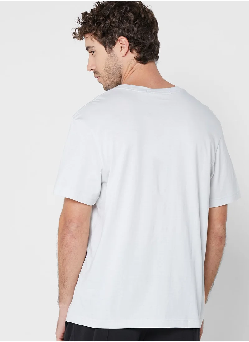 Calvin Klein Jeans Colour Block Crew Neck T-Shirt