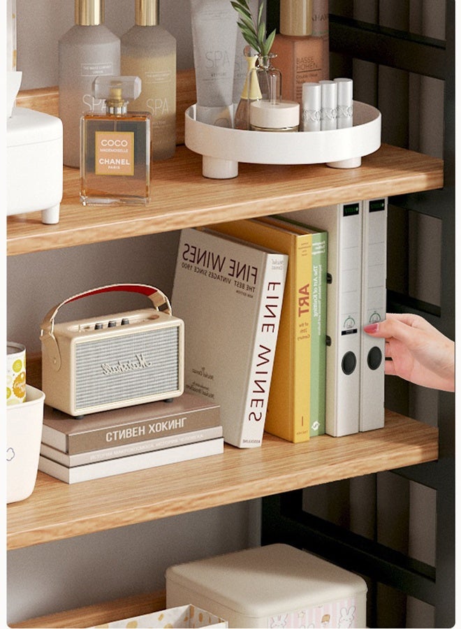 keke 5 Layer Modern Multifunctional Bookshelf with Wall Mounted and Floor Standing Design 120 CM - Image 4