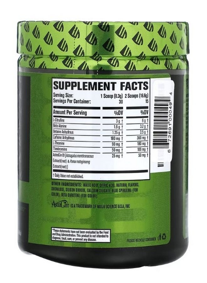 Jacked Factory - Nitro Surge Pre Workout Green Apple 8.78 oz 249 g - Image 1
