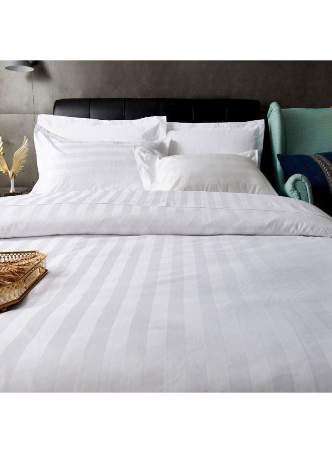 Generic Hotel Hotel Hospital Homestay Cloth Bedding Quilt Cover Satin Quilt Cover Bed Sheet Encryption White Special Pillowcase-Color:Workshop Civilian-Specifications:1.2x 2.0m Bed Single - Image 1