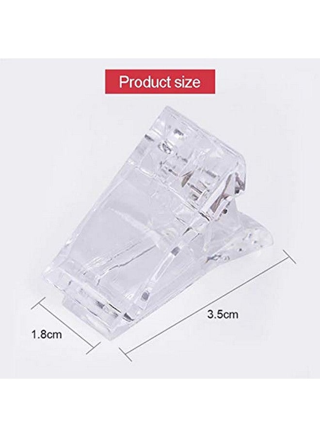 BORN PRETTY 1PCS Practical False Nails Clamp Nail Tips Clip Transparent Finger Poly Quick Building Gel Extension Nails Art Manicure Tool (BP-Nail Clip) - Image 3