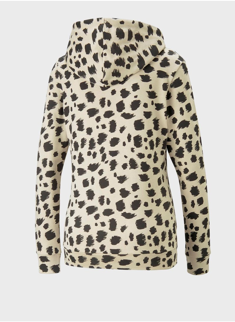 PUMA - Essential Animal Aop Hoodie - Image 1