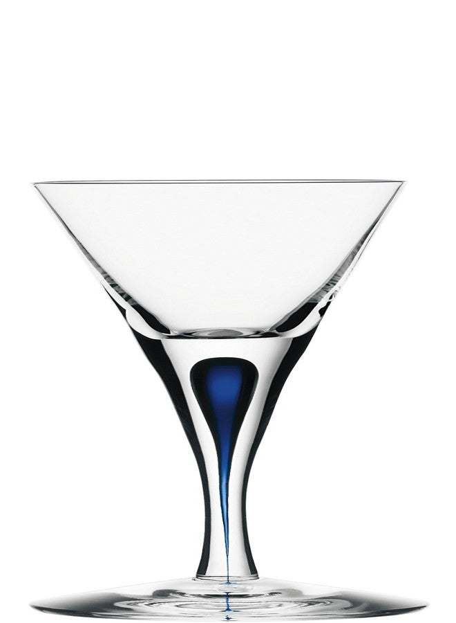 Orrefors Intermezzo Blue 2 Ounce Snaps