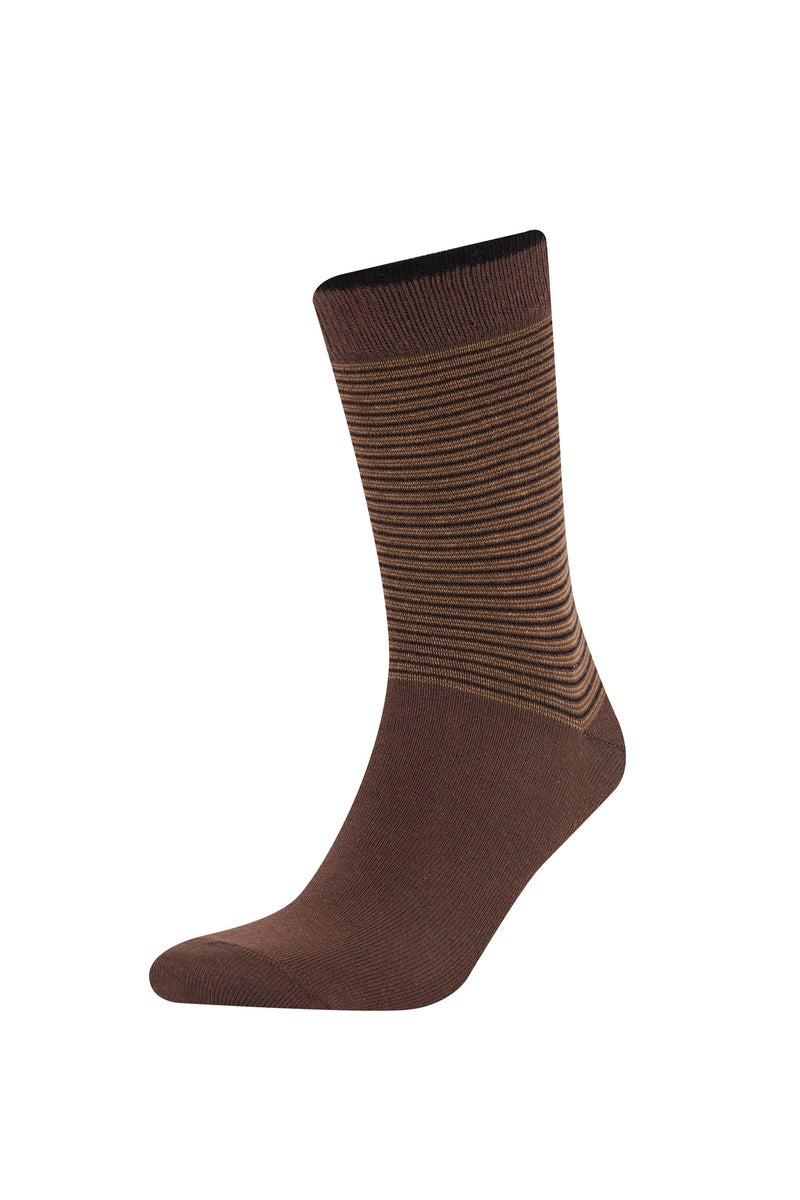 DeFacto Man Man 3 Piece Cotton Long Socks - Image 5