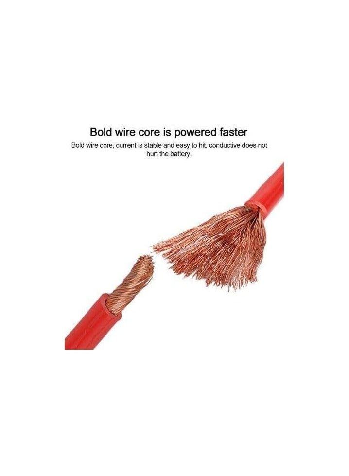 Jumper Cables for Car Battery,Heavy Duty Jumper Cables with PVC CASE, 4m 2000AMP Jump Starting Dead or Weak Batteries Emergency Roadside Assistance, Works in Every Weather - Image 5