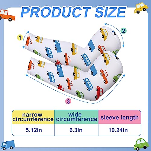 Bonuci 12 Pairs Elastic Eczema Sleeves for Kids Arm or Leg Toddler Scratch Arm Sleeves Eczema Wet Wraps UV Protection(Small) - Image 2