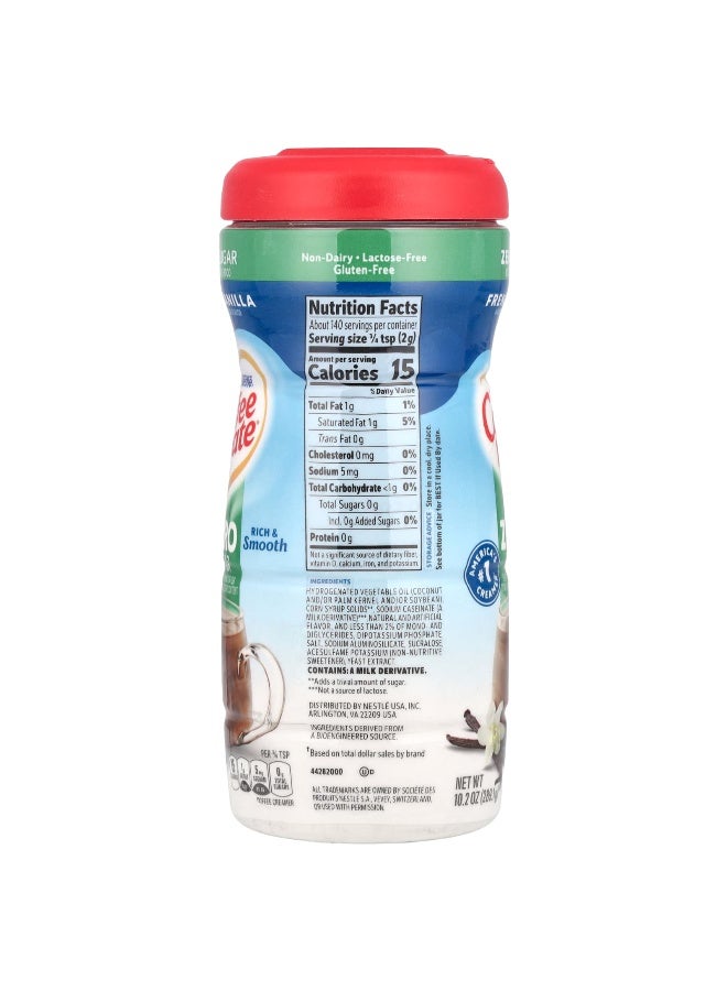 Coffee Mate, Powder Coffee Creamer, Zero Sugar, French Vanilla, 10.2 oz (289.1 g) - Image 2