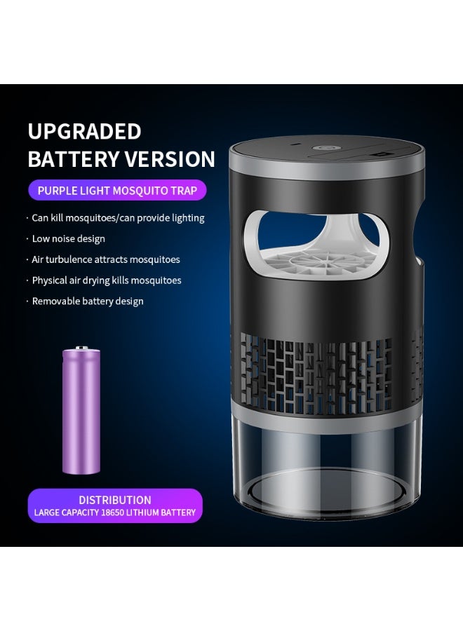 Generic Electric Shock Mosquito Killer Lamp, Portable Outdoor Rechargeable, Can Be Inserted Directly With Small Night Light Function, Mosquito Killer And Repellent Lamp  - Image 3
