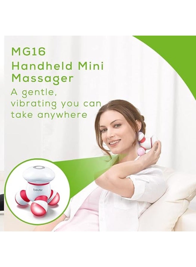 Beurer Handheld Mini Body Massager With LED Light Gentle Vibration Portable Easy Grip For Pressure Point Massage - Image 2