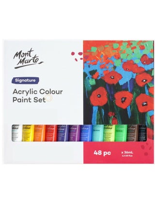Mont Marte Acrylic Colour Paint Set 48pc x 36ml - pzsku/ZE3A1269011A1FFCEAB05Z/45/_/1714728804/86c4536f-93df-40ea-af51-453a0a98a2ad
