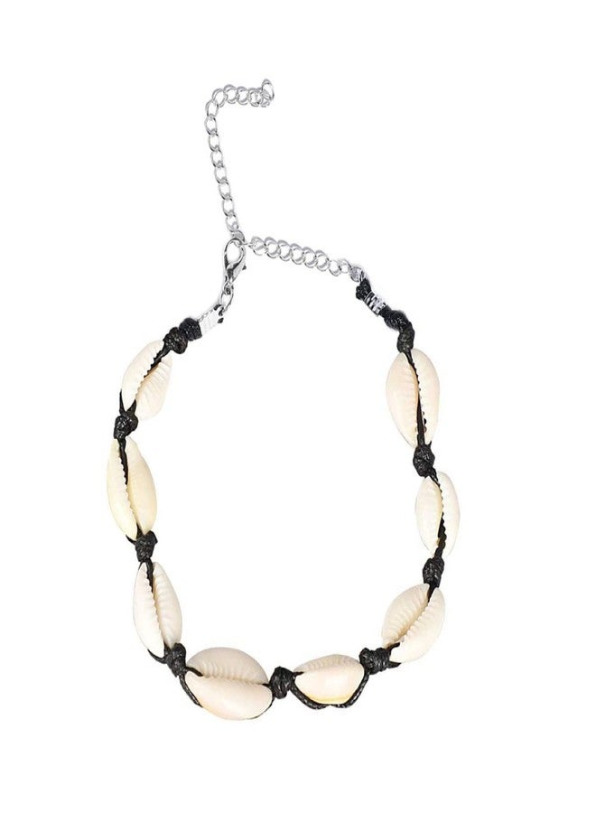 OOMPHelicious Jewellery Combo of 2 Sea Shell Charm Bohemian Fashion Anklet For Women & Girls - Image 2