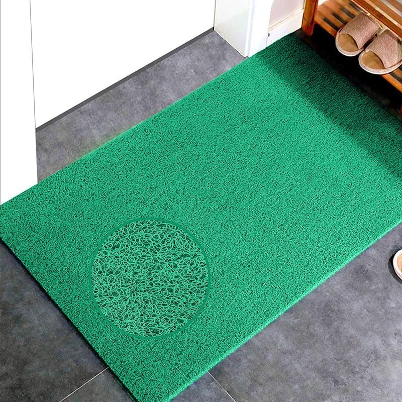 VNQ! Cushion Noodle Mat for Home Entrance, Heavy Indoor Outdoor Anti Slip PVC Floor Mat for Bedroom, Kitchen, for Bathroom, Doors, Office, Door Mat, Bath Mat Colour Green|(4X3 Feet) - Image 4