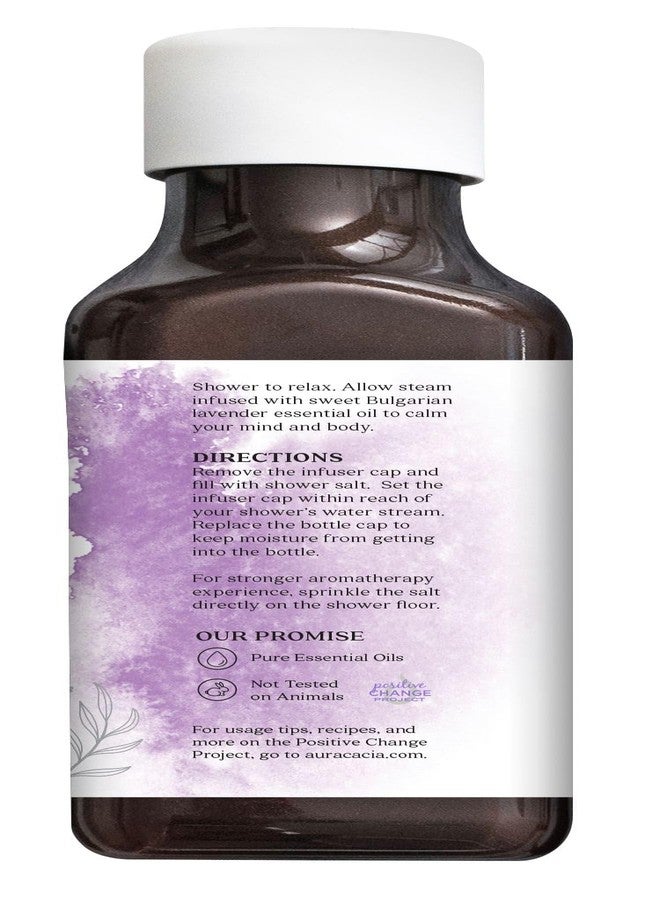 Aura Cacia Relaxing Lavender Shower Salts | 16 oz. - Image 2