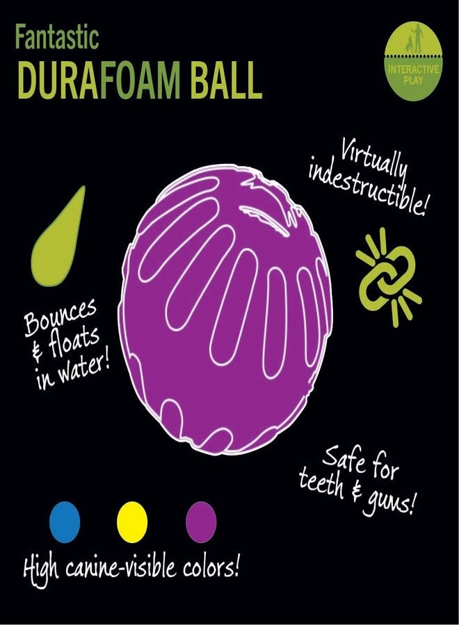 StarMark Fantastic Foam Large Ball, Colors Vary - Image 4