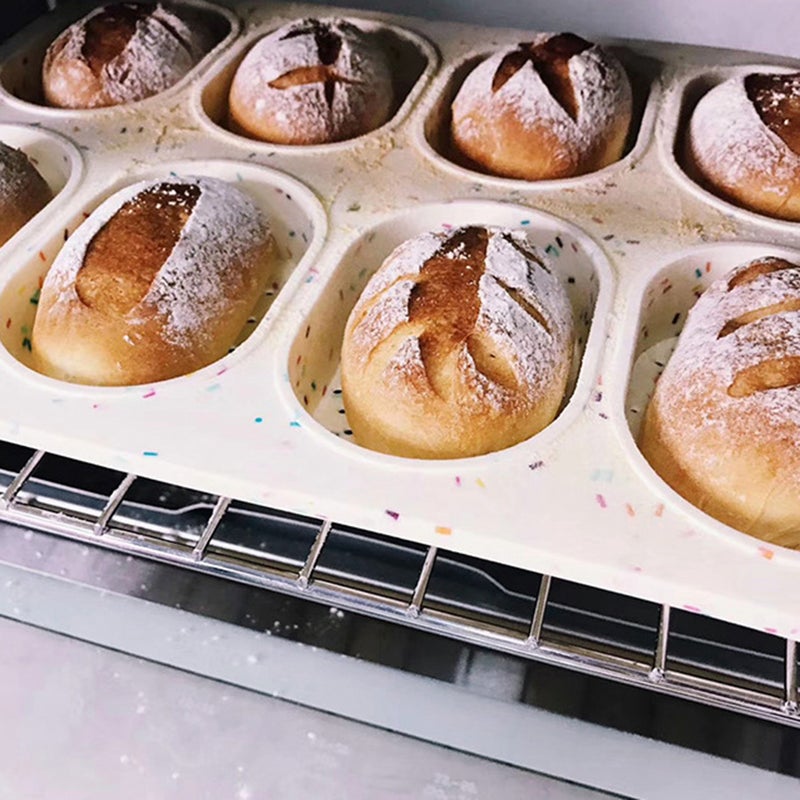 🍳 قالب خبز صغير من السيليكون لفافة فرنسية من السيليكون للطهي عالي الجودة غير لاصق للمطبخ المنزلي - Image 3