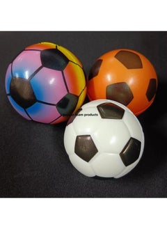High Elasticity Pu Foam Colorful Toy Balls 40mm Inspirational Children's Play Balls Smooth Surface Polyurethane Foam-Color:150mm Football (middle Elastic)-Diameter:See Color Details