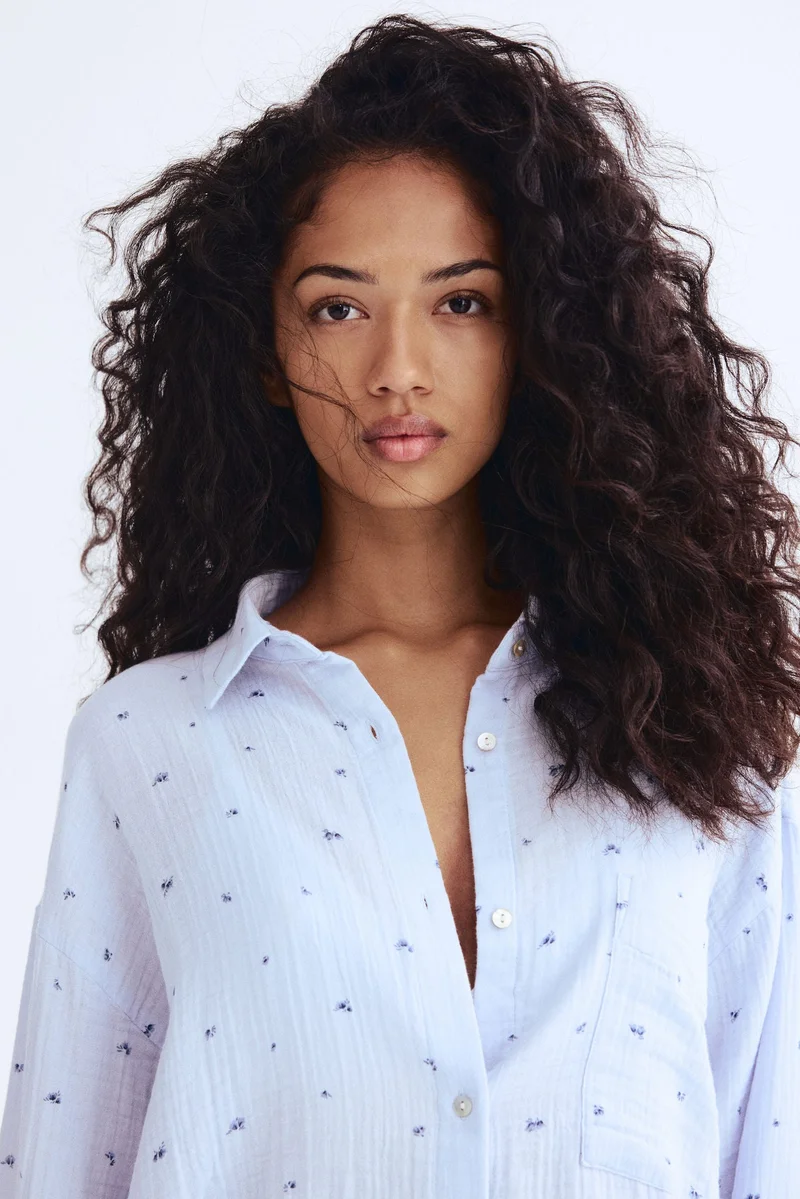 H&M Cotton muslin pyjamas