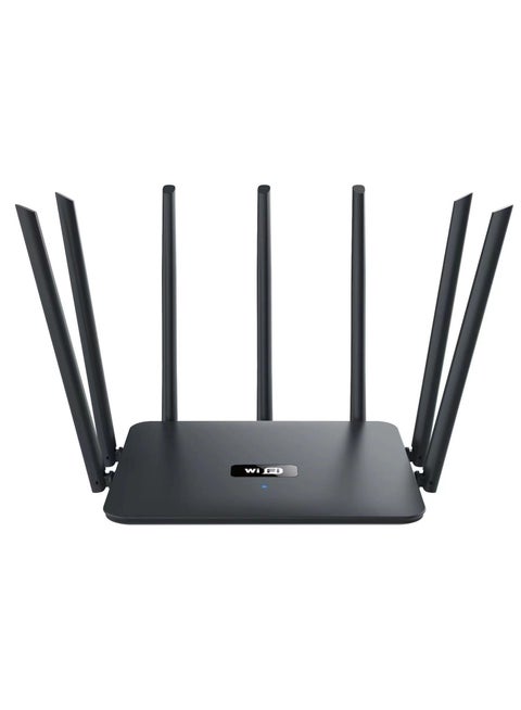 Dual-band 5G Gigabit router home high speed wifi through the wall king signal wi-fi, support beamforming and MU-MIMO, perfect for gaming