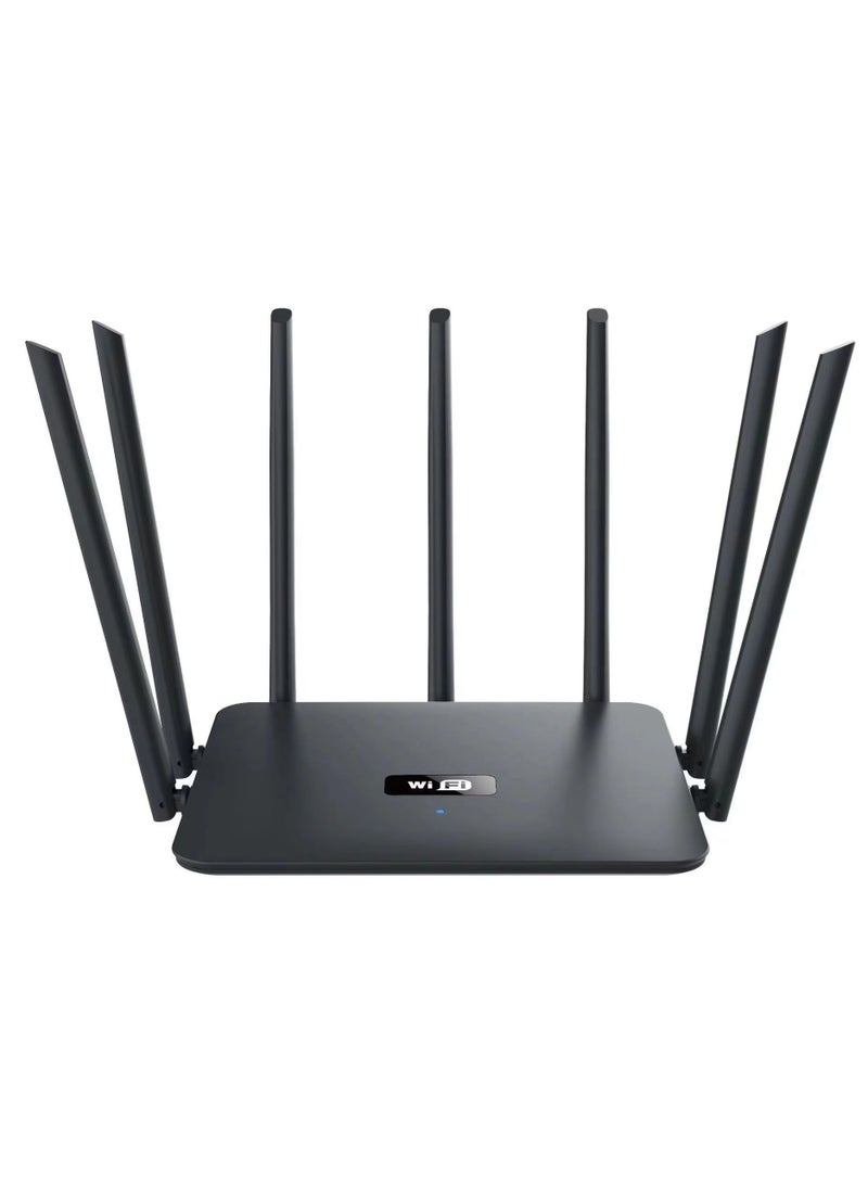 Dual-band 5G Gigabit router home high speed wifi through the wall king signal wi-fi, support beamforming and MU-MIMO, perfect for gaming