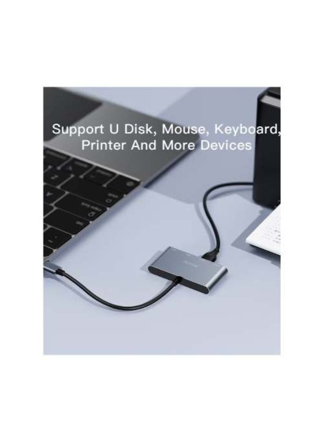 Yesido HB12 4-in-1 USB Hub Multiport Adapter - Image 3