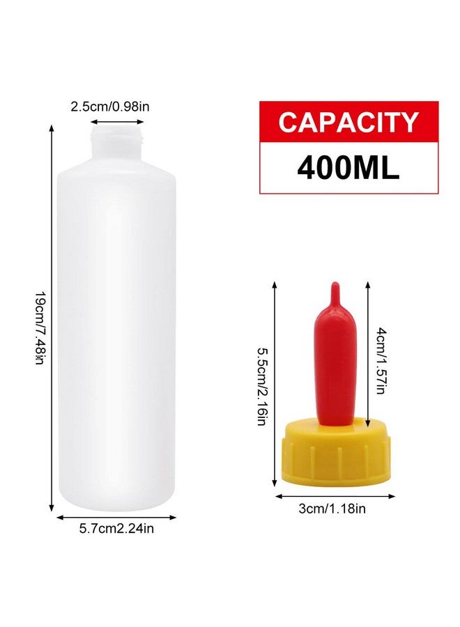 APlayfulBee Goat Nipple and Bottles Set, 20 Pieces Cow Calf Milk Drink Nipple and 2 Pieces 400 ml Lamb Feeding Bottle Kit for Sheep Goat Pup Dog Farm Supplies - Image 2