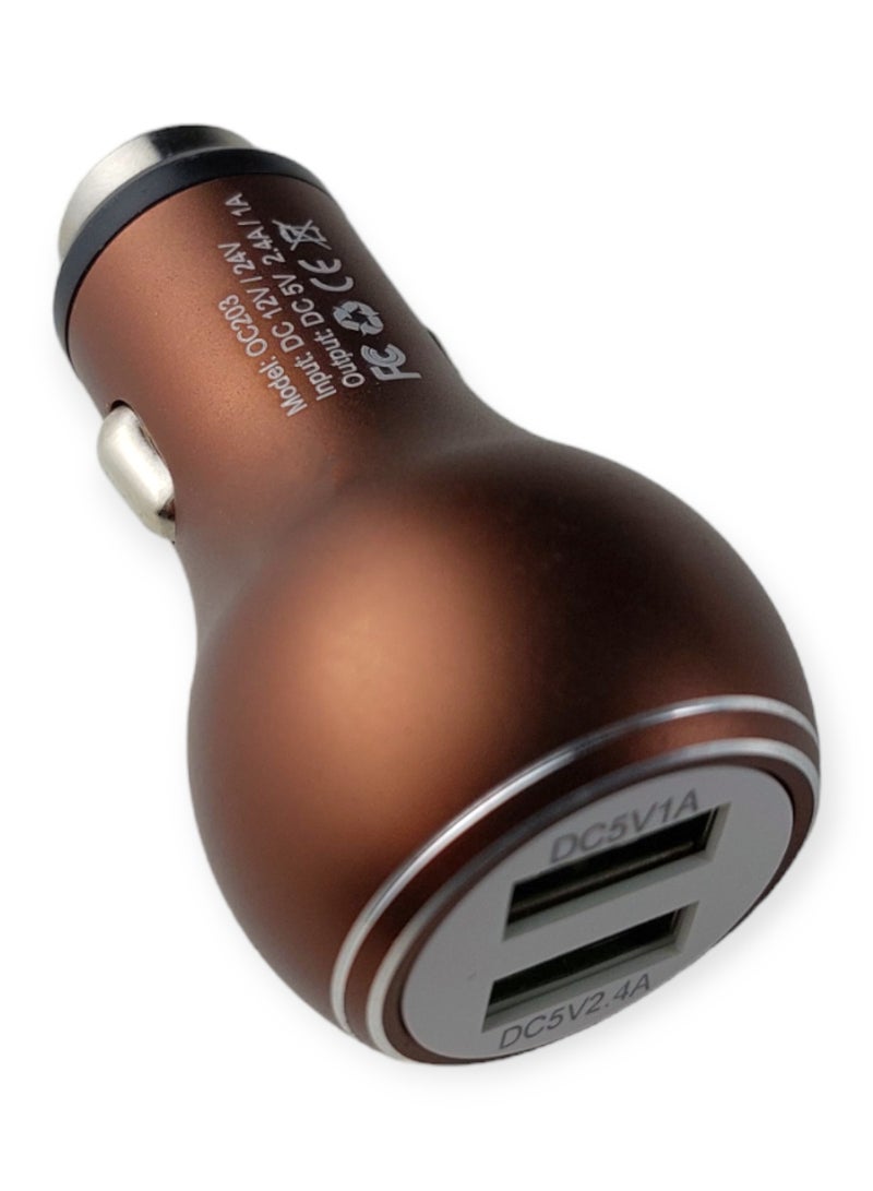 Opera Car Charger - 3.4A - Two USB Ports - Image 2